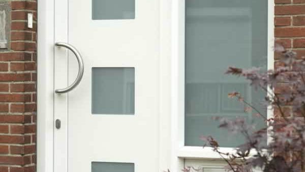 Authentieke nieuwe pvc deur