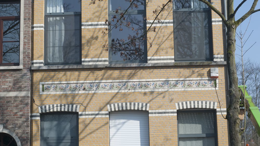 Moderne gevel renovatie